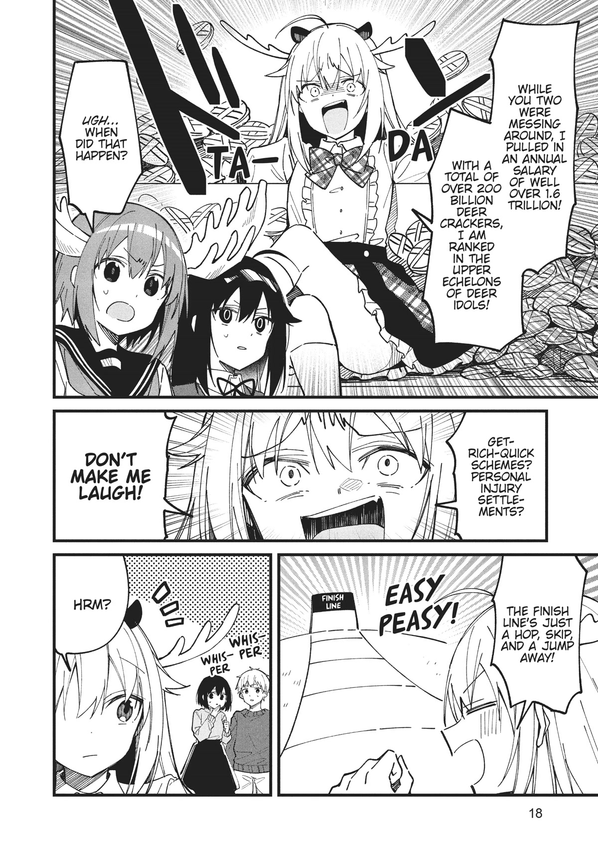 Shikanoko Nokonoko Koshitantan Chapter 14 page 19 - Chapter 14