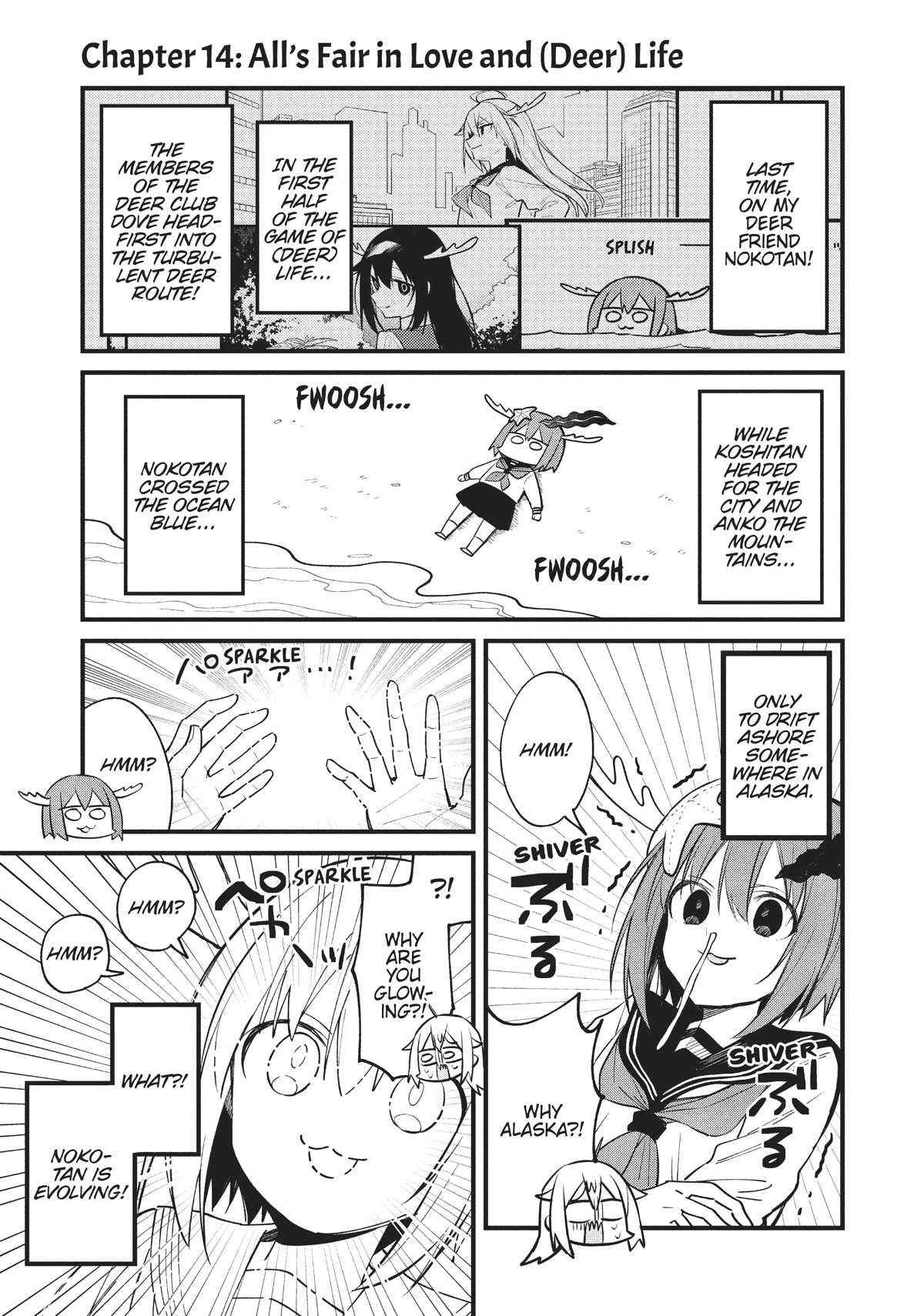 Shikanoko Nokonoko Koshitantan Chapter 14 page 6 - Chapter 14
