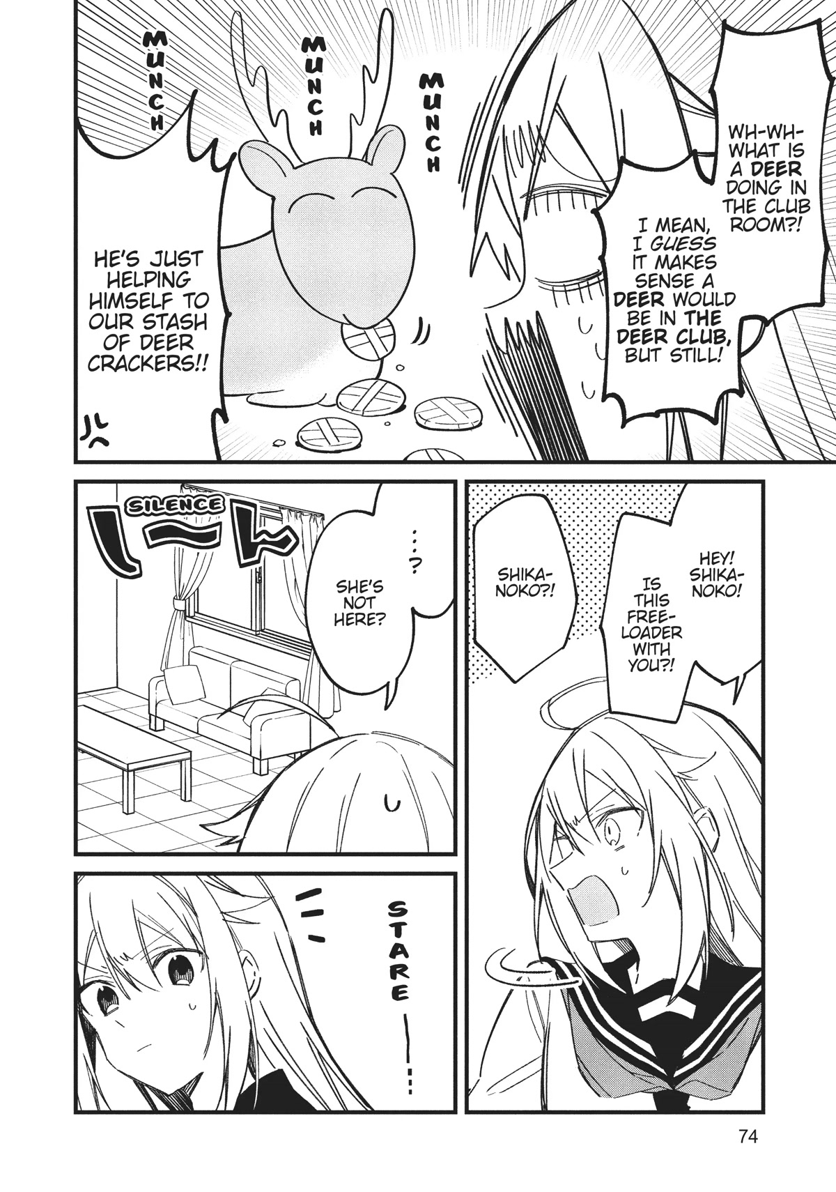 Shikanoko Nokonoko Koshitantan Chapter 17 page 4 - Chapter 17