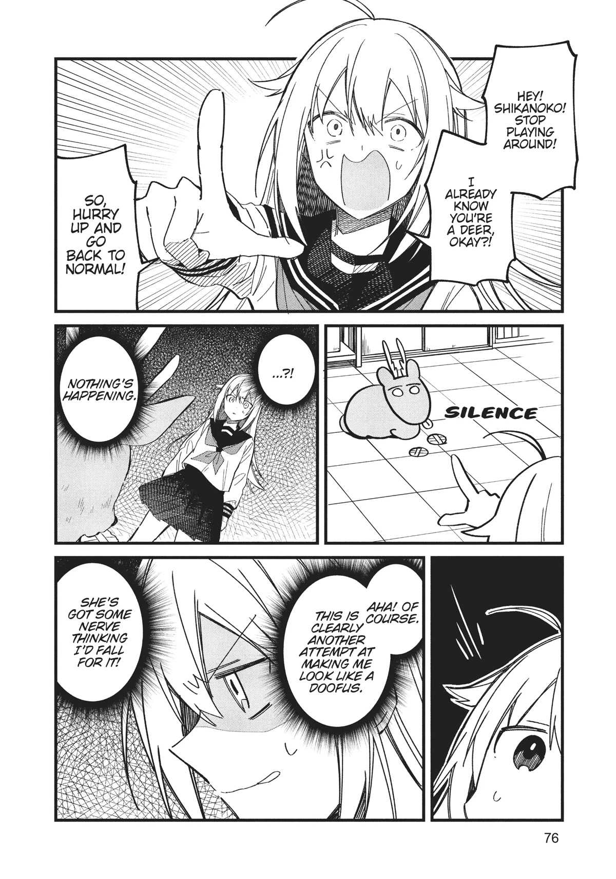 Shikanoko Nokonoko Koshitantan Chapter 17 page 6 - Chapter 17