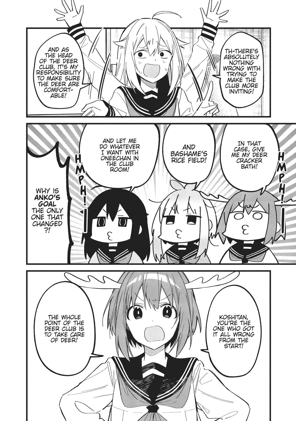 Shikanoko Nokonoko Koshitantan Chapter 19 page 12 - Chapter 19
