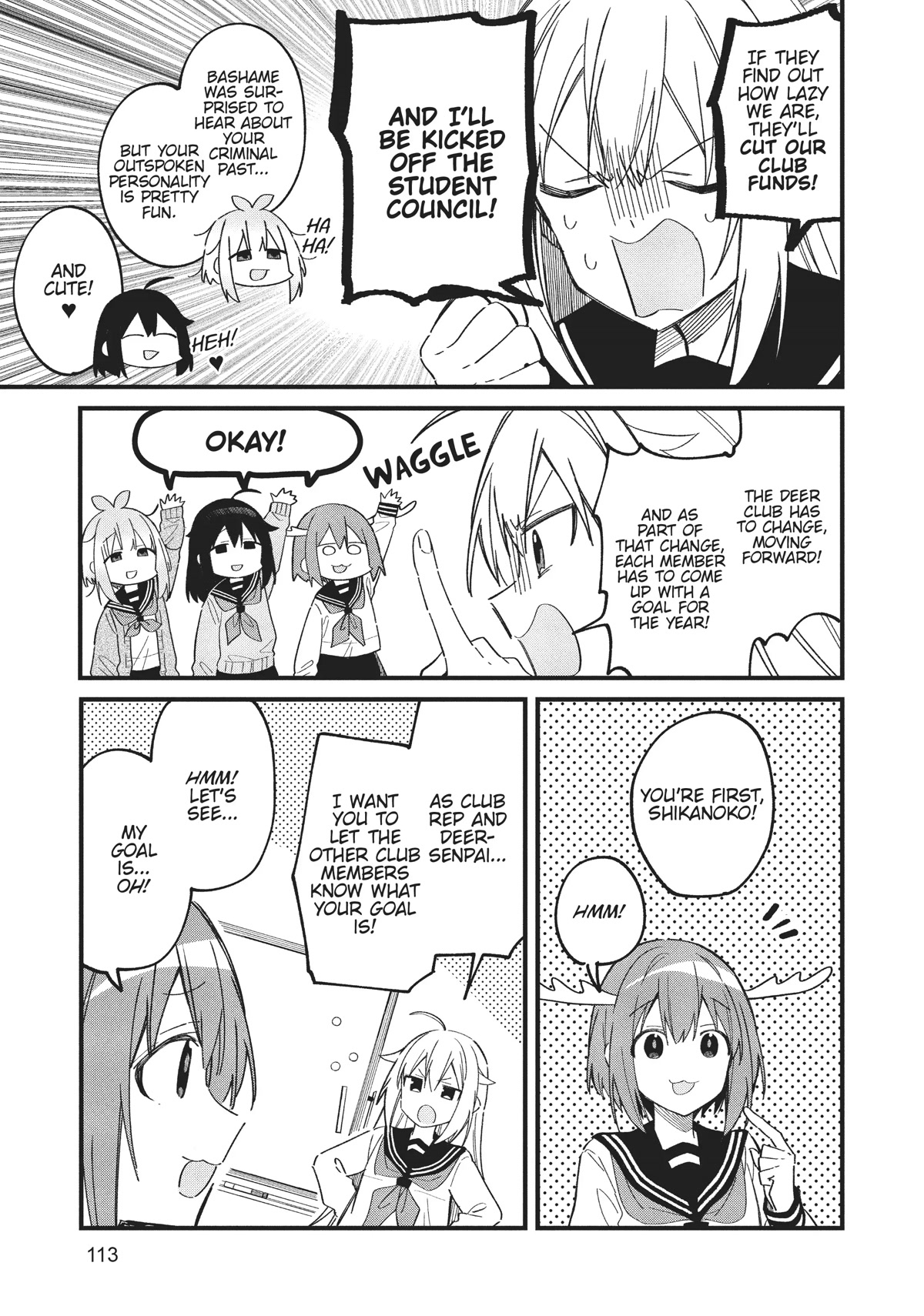 Shikanoko Nokonoko Koshitantan Chapter 19 page 5 - Chapter 19