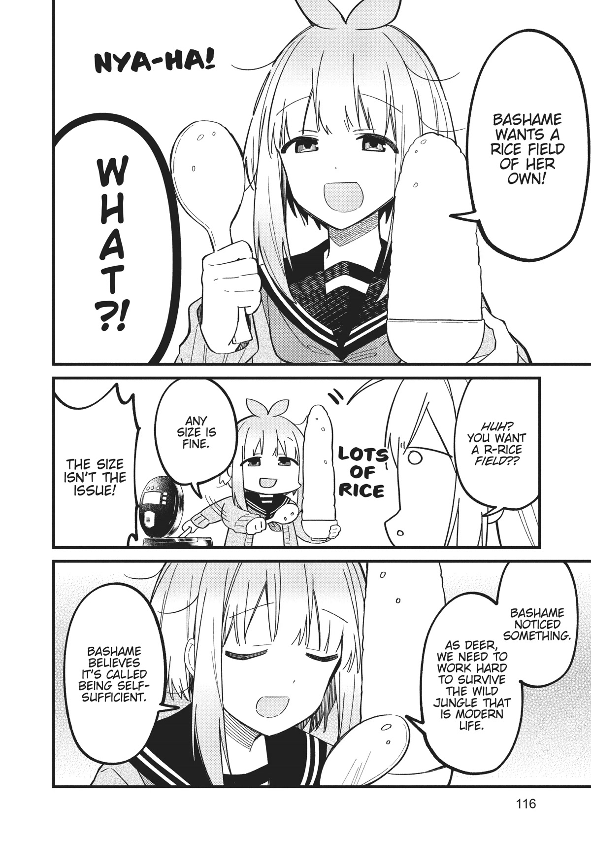 Shikanoko Nokonoko Koshitantan Chapter 19 page 8 - Chapter 19