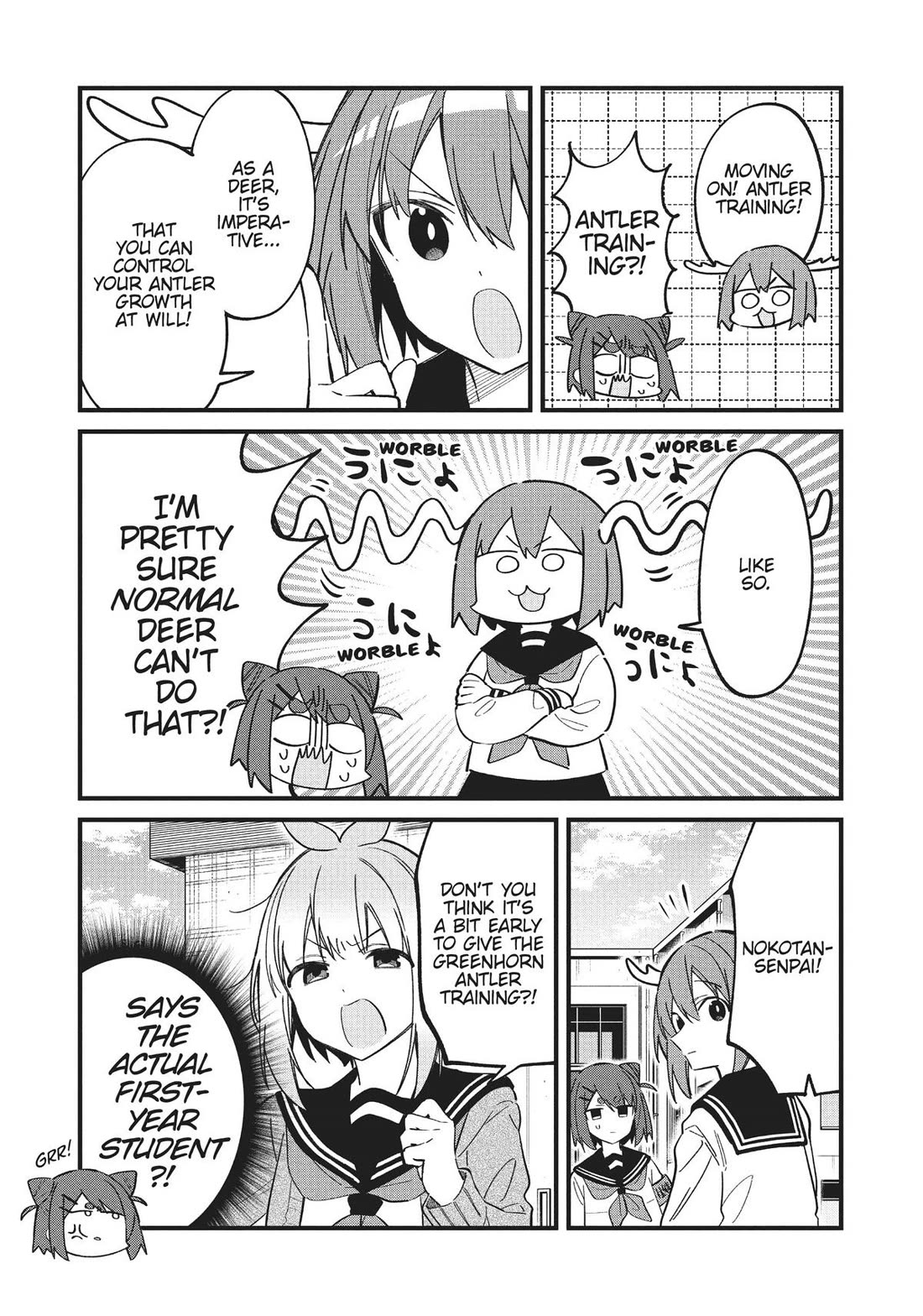 Shikanoko Nokonoko Koshitantan Chapter 21 page 17 - Chapter 21