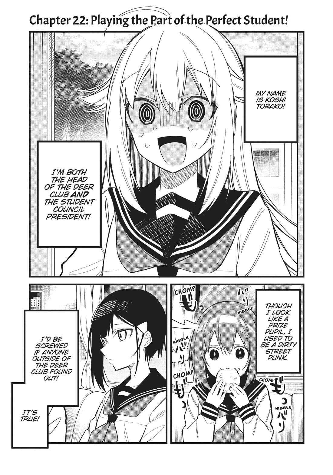 Shikanoko Nokonoko Koshitantan Chapter 22 page 1 - Chapter 22