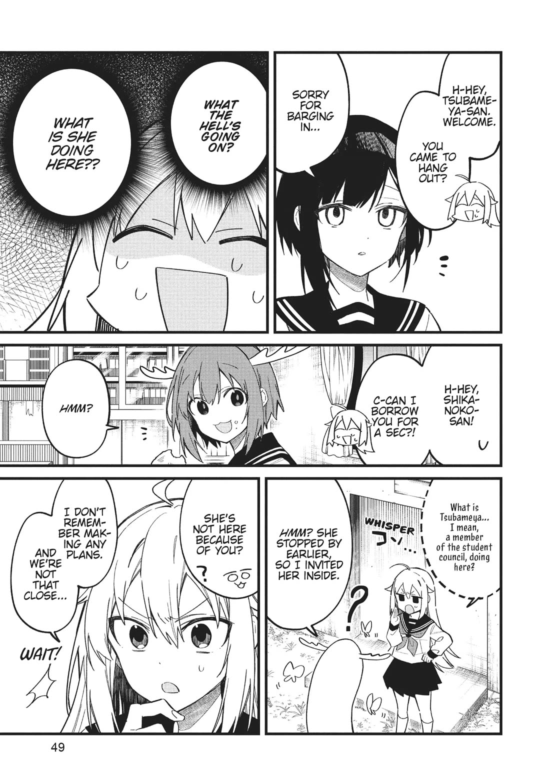 Shikanoko Nokonoko Koshitantan Chapter 22 page 3 - Chapter 22