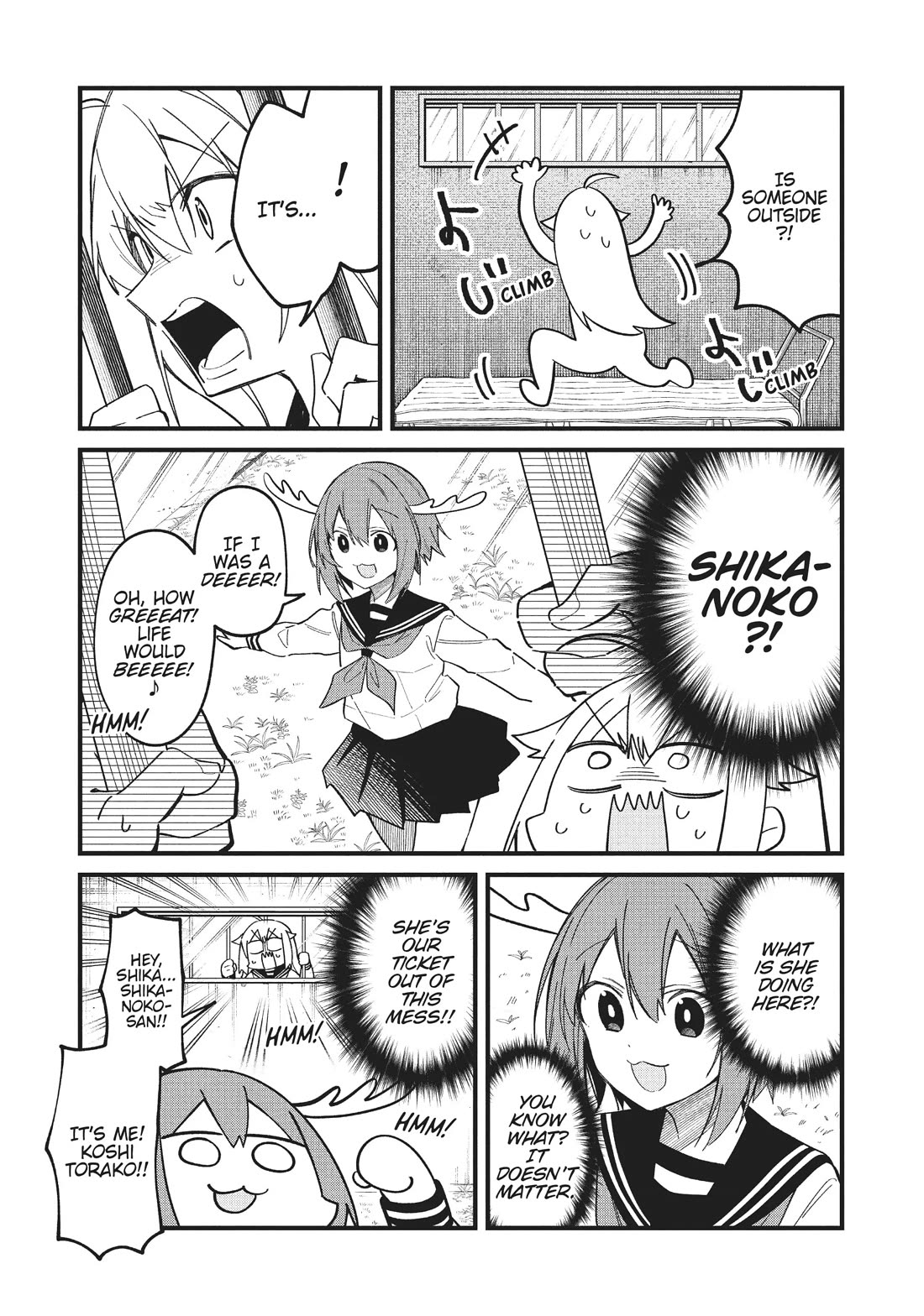 Shikanoko Nokonoko Koshitantan Chapter 23 page 9 - Chapter 23