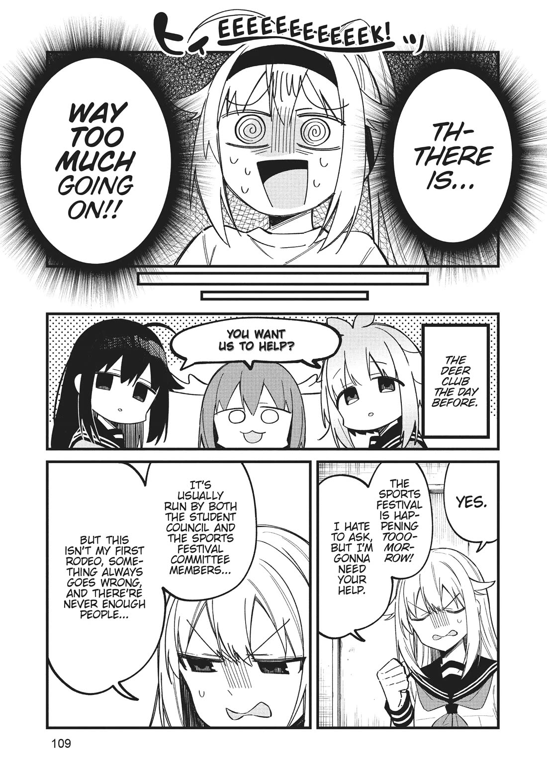 Shikanoko Nokonoko Koshitantan Chapter 25 page 3 - Chapter 25