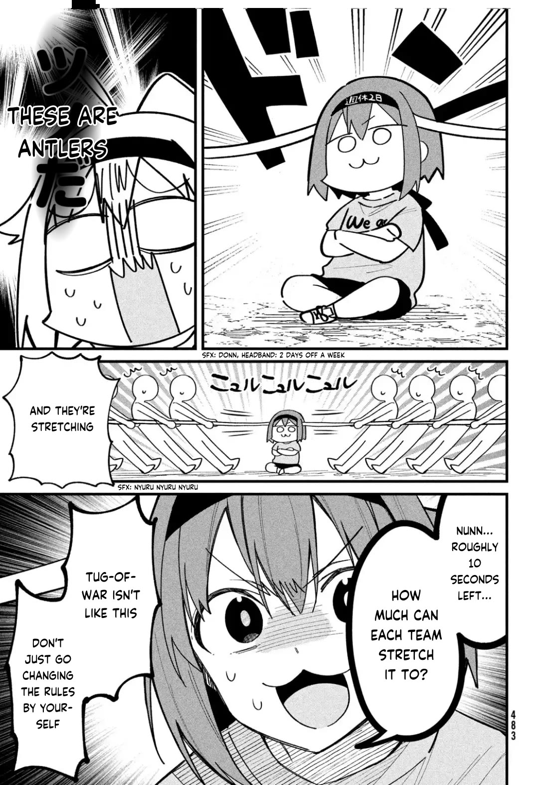 Shikanoko Nokonoko Koshitantan Chapter 26 page 6 - Chapter 26: Sports Festival!! Part 2