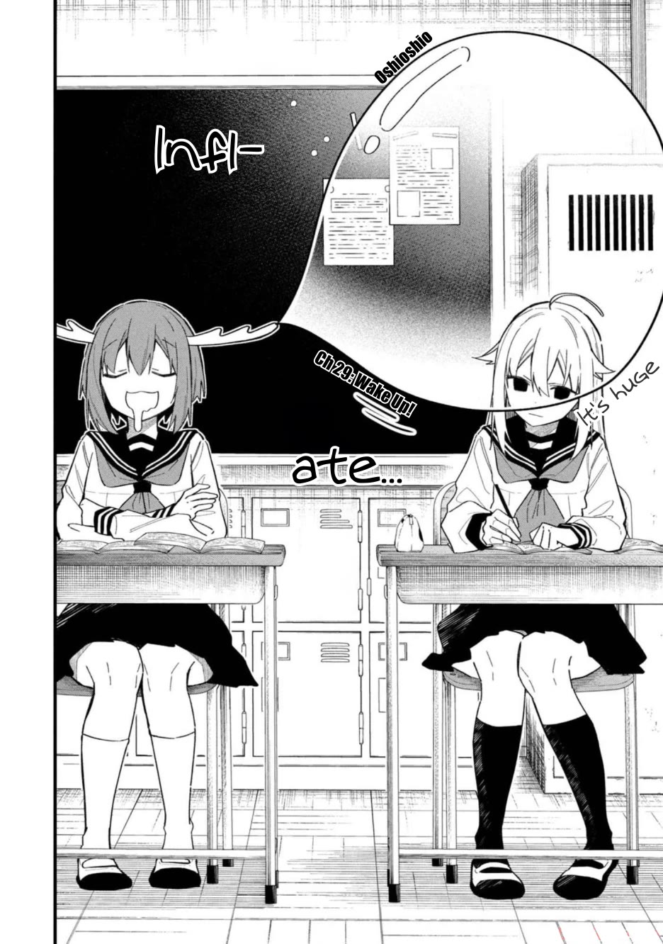 Shikanoko Nokonoko Koshitantan Chapter 29 page 2 - Chapter 29: Wake Up!