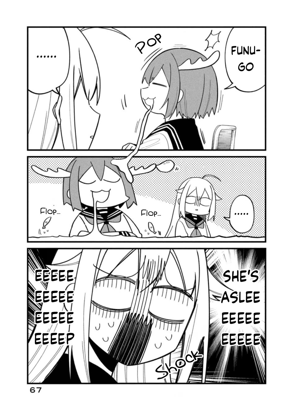Shikanoko Nokonoko Koshitantan Chapter 29 page 3 - Chapter 29: Wake Up!