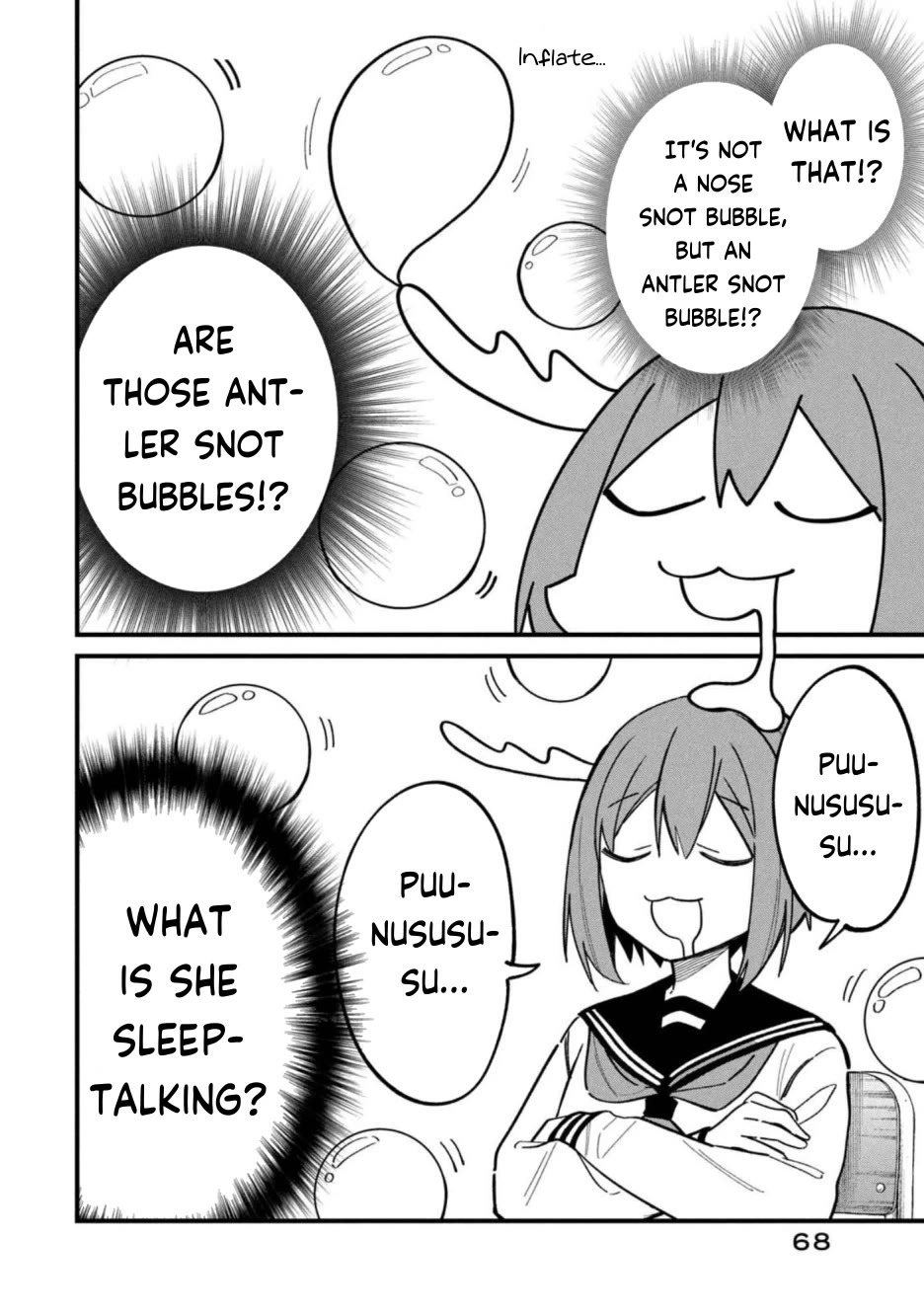 Shikanoko Nokonoko Koshitantan Chapter 29 page 4 - Chapter 29: Wake Up!
