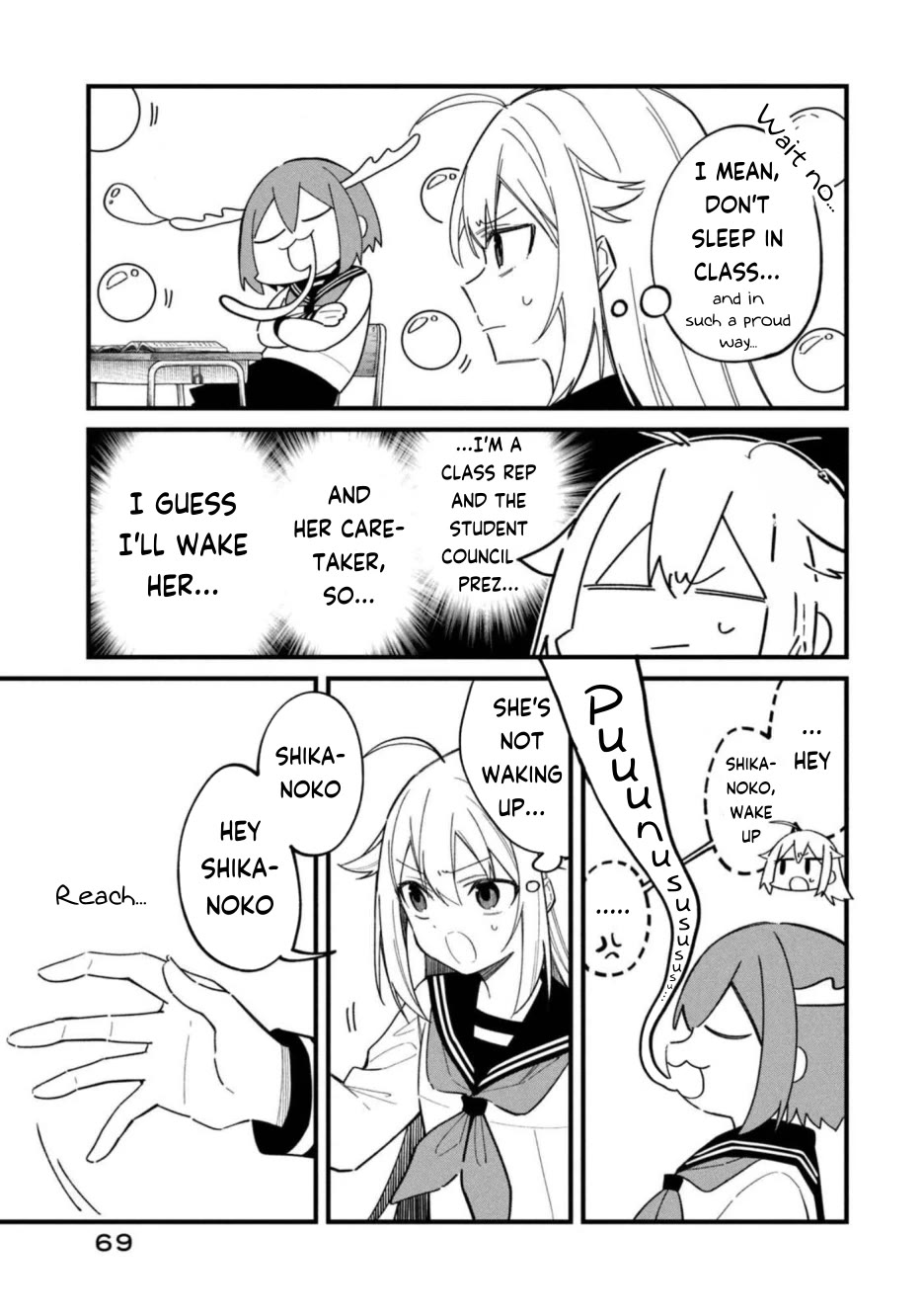 Shikanoko Nokonoko Koshitantan Chapter 29 page 5 - Chapter 29: Wake Up!