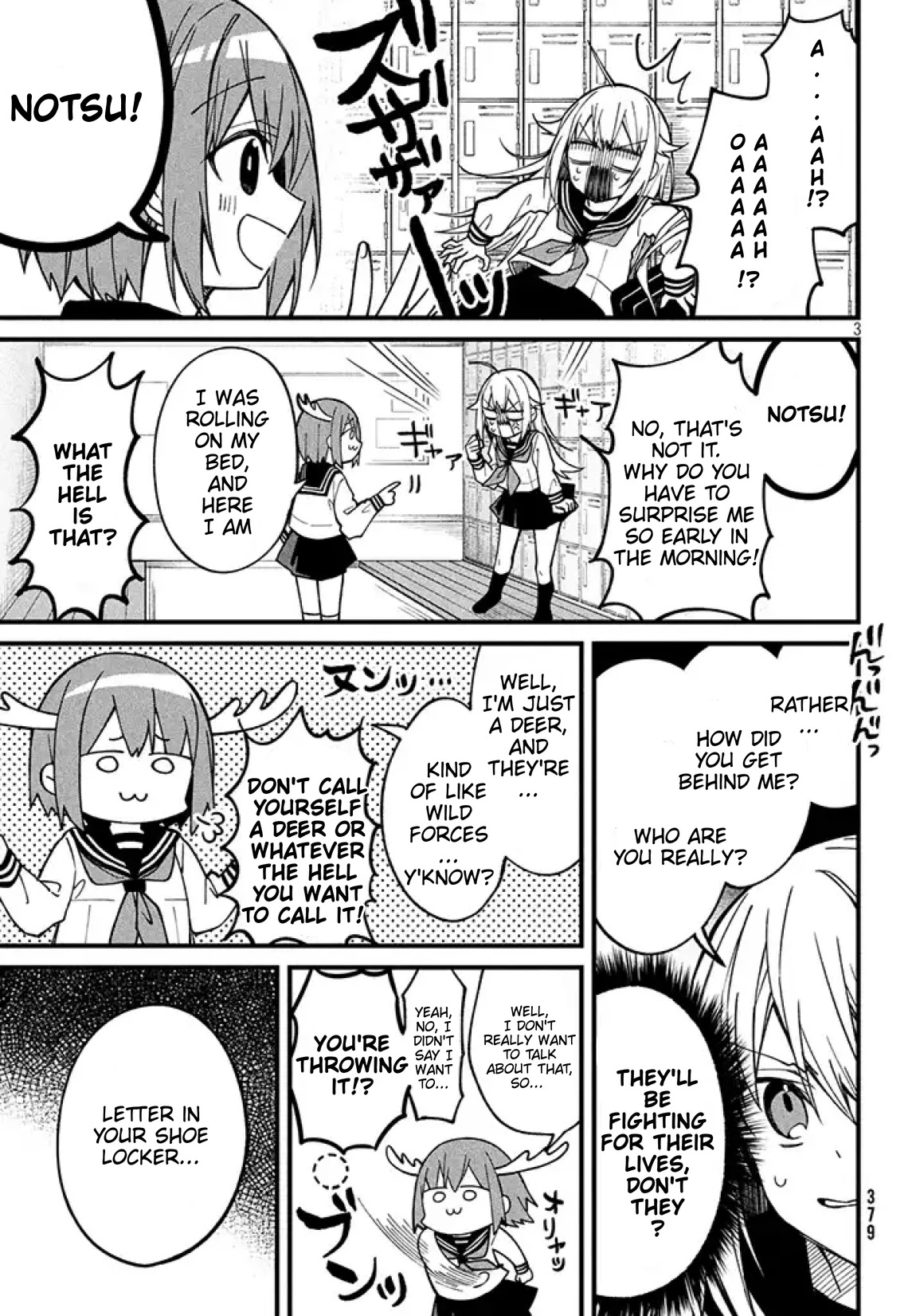 Shikanoko Nokonoko Koshitantan Chapter 3 page 4 - Chapter 3