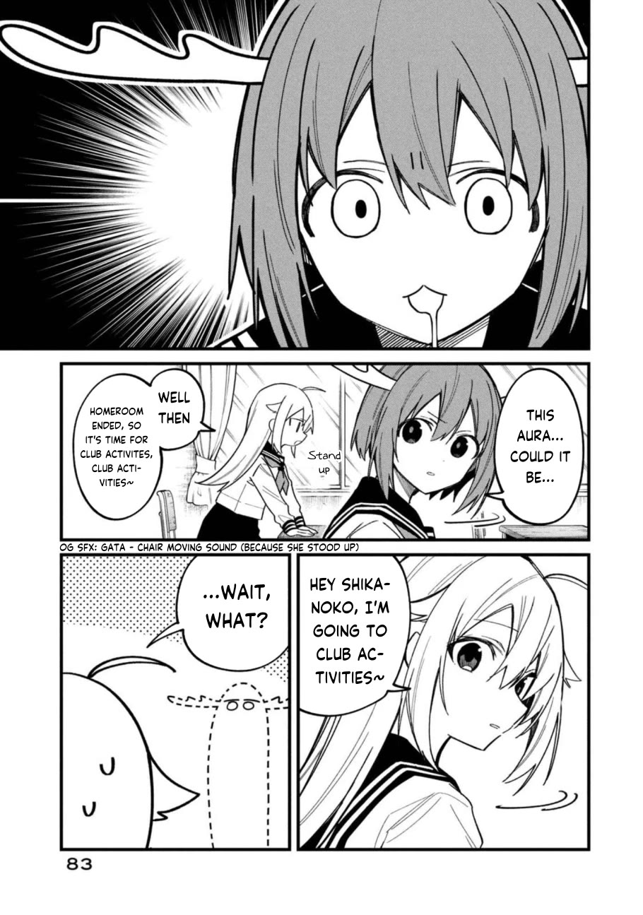 Shikanoko Nokonoko Koshitantan Chapter 30 page 3 - Chapter 30: The pursuer and the pursued.