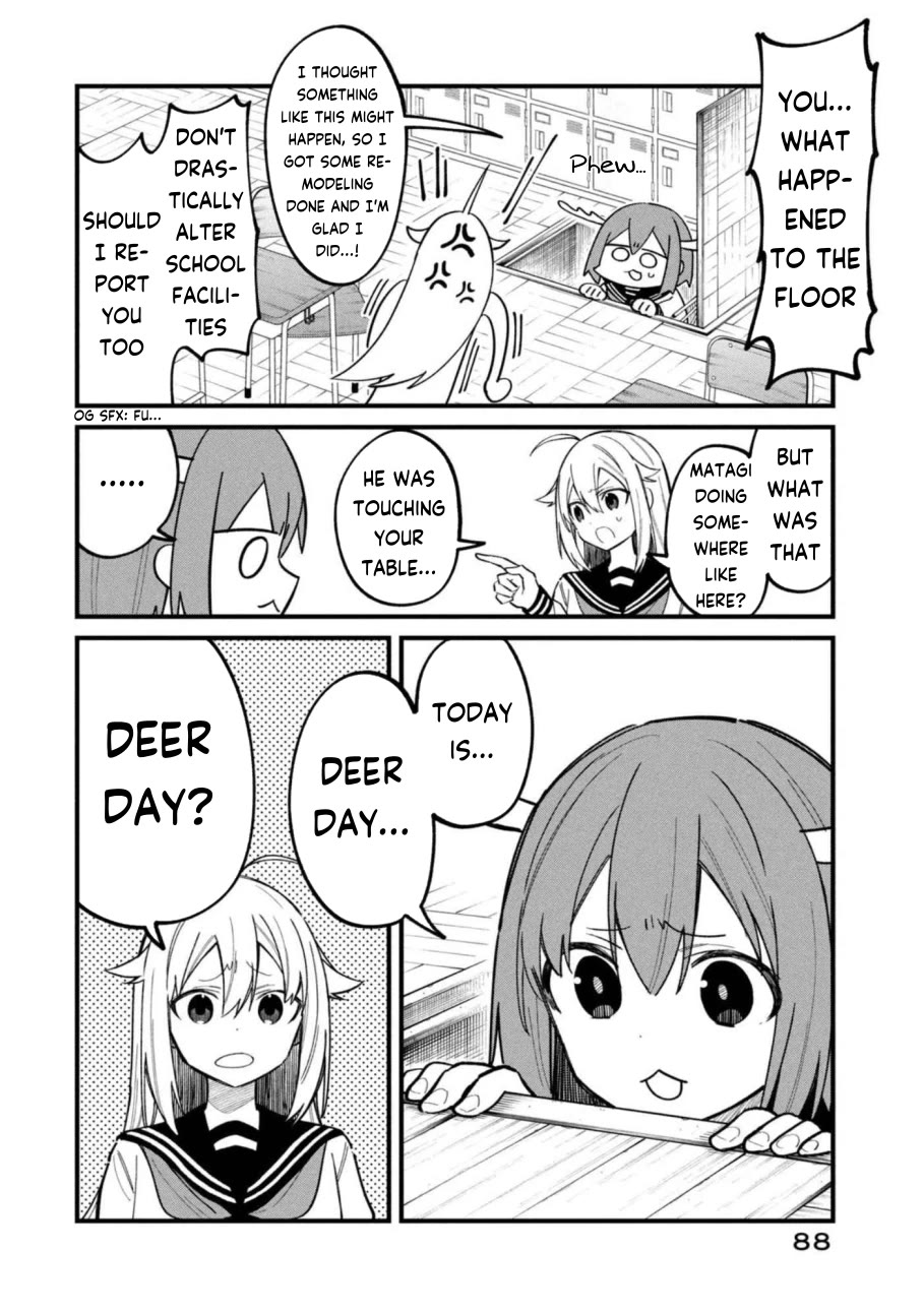 Shikanoko Nokonoko Koshitantan Chapter 30 page 8 - Chapter 30: The pursuer and the pursued.