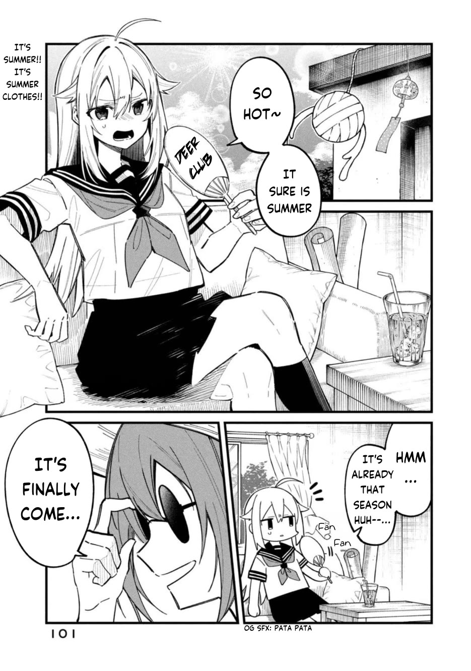 Shikanoko Nokonoko Koshitantan Chapter 31 page 1 - Chapter 31: Studying for the Test!!