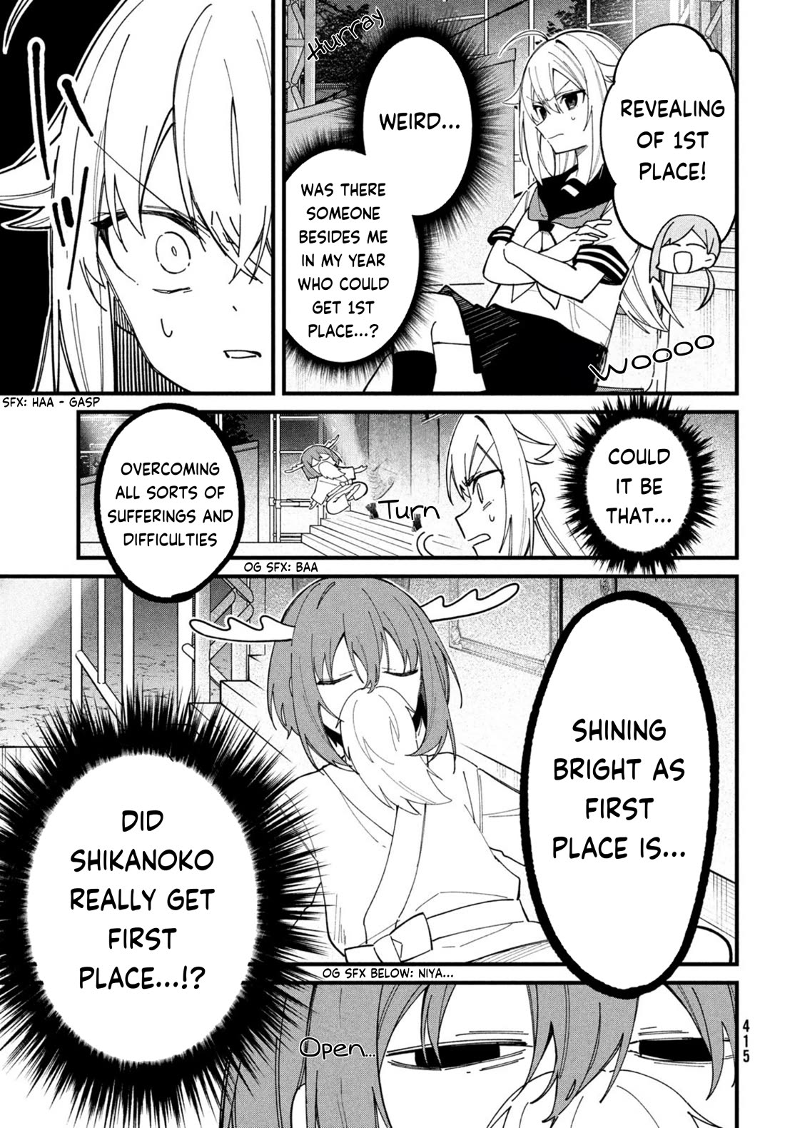 Shikanoko Nokonoko Koshitantan Chapter 32 page 19 - Chapter 32: Outcome of the Showdown