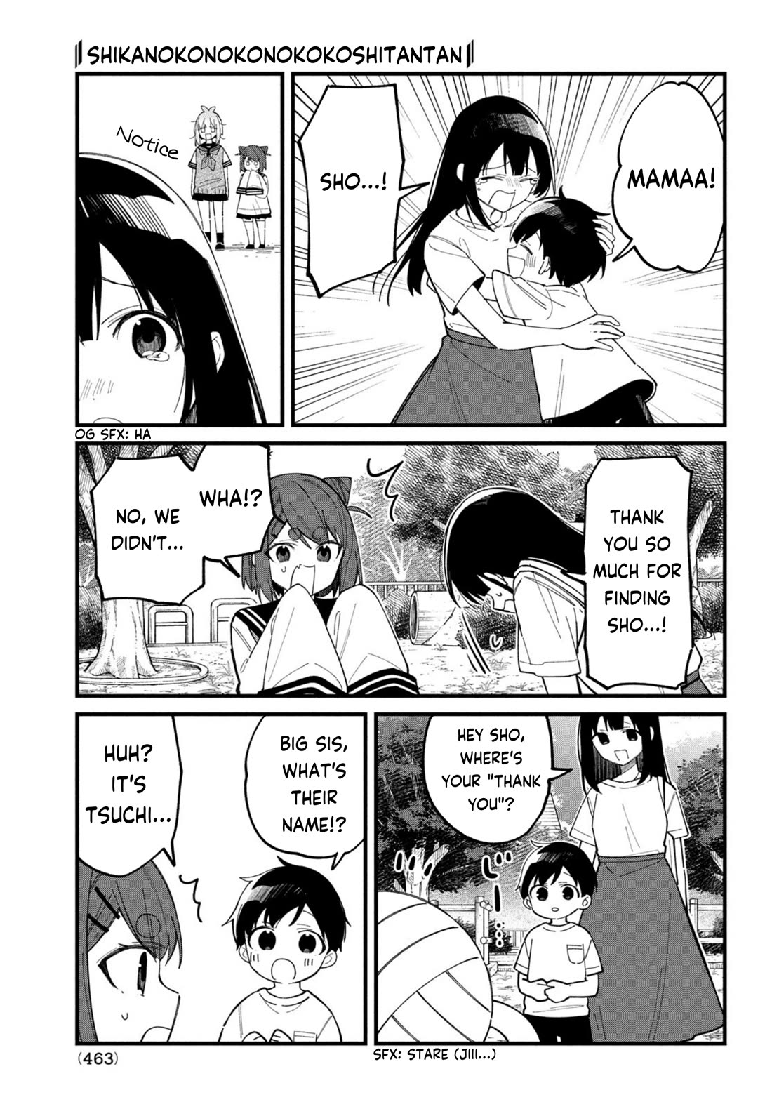 Shikanoko Nokonoko Koshitantan Chapter 33 page 20 - Chapter 33: His Very First Walk!