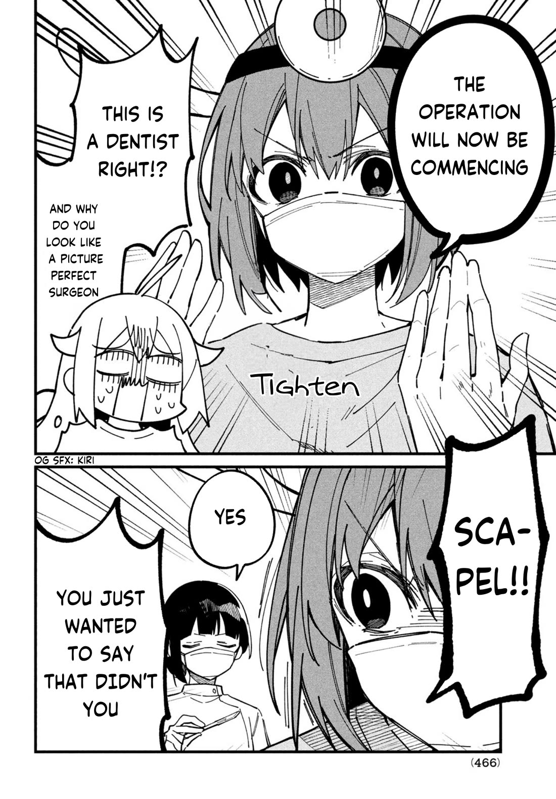 Shikanoko Nokonoko Koshitantan Chapter 34 page 14 - Chapter 34: Dental Clinic!