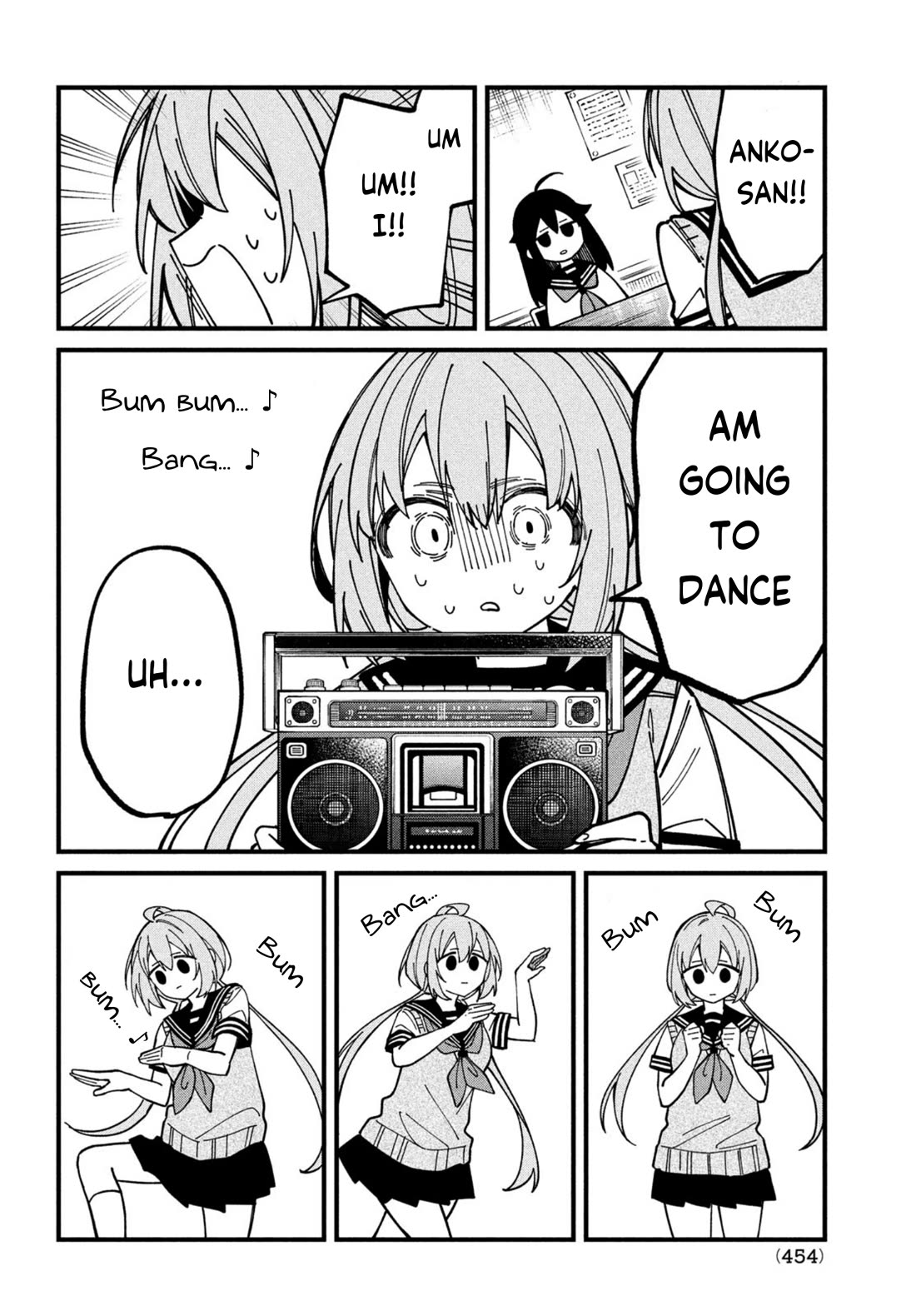 Shikanoko Nokonoko Koshitantan Chapter 35 page 14 - Chapter 35: Tanukikouji Kinu's Depression
