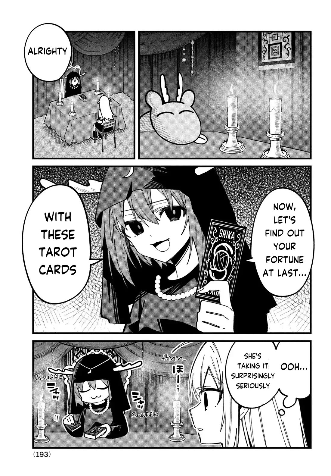 Shikanoko Nokonoko Koshitantan Chapter 37 page 9 - Chapter 37: May I Divine Your Fortune?