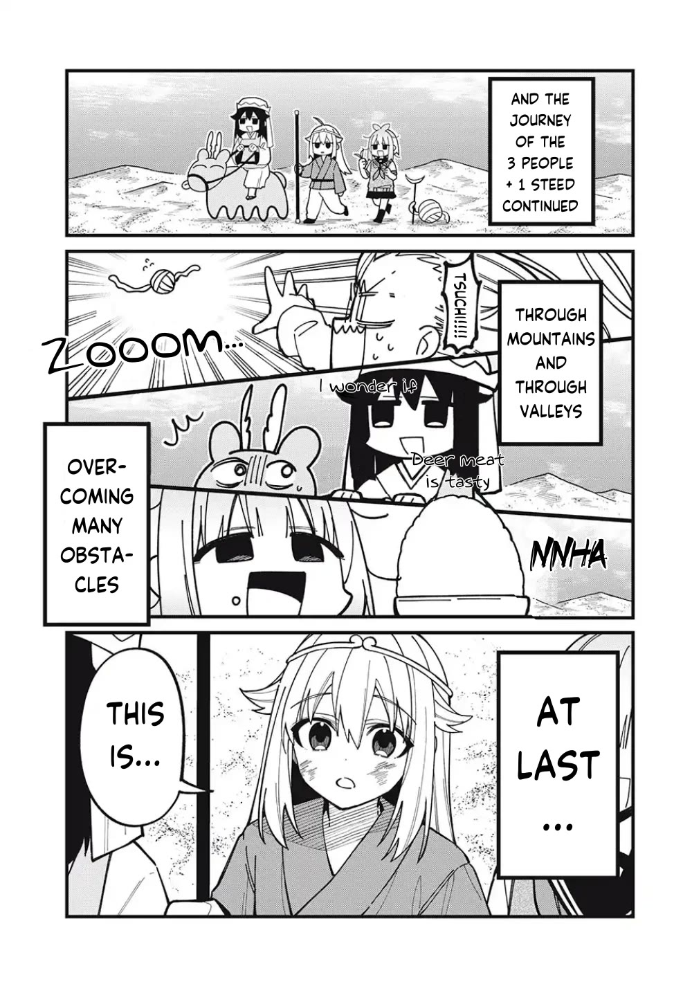 Shikanoko Nokonoko Koshitantan Chapter 38 page 11 - Chapter 38: We'll be in Your Care
