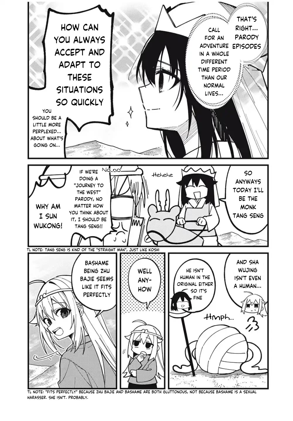 Shikanoko Nokonoko Koshitantan Chapter 38 page 5 - Chapter 38: We'll be in Your Care