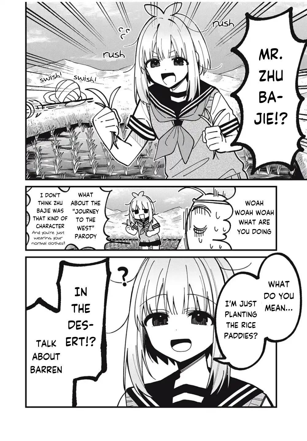 Shikanoko Nokonoko Koshitantan Chapter 38 page 6 - Chapter 38: We'll be in Your Care