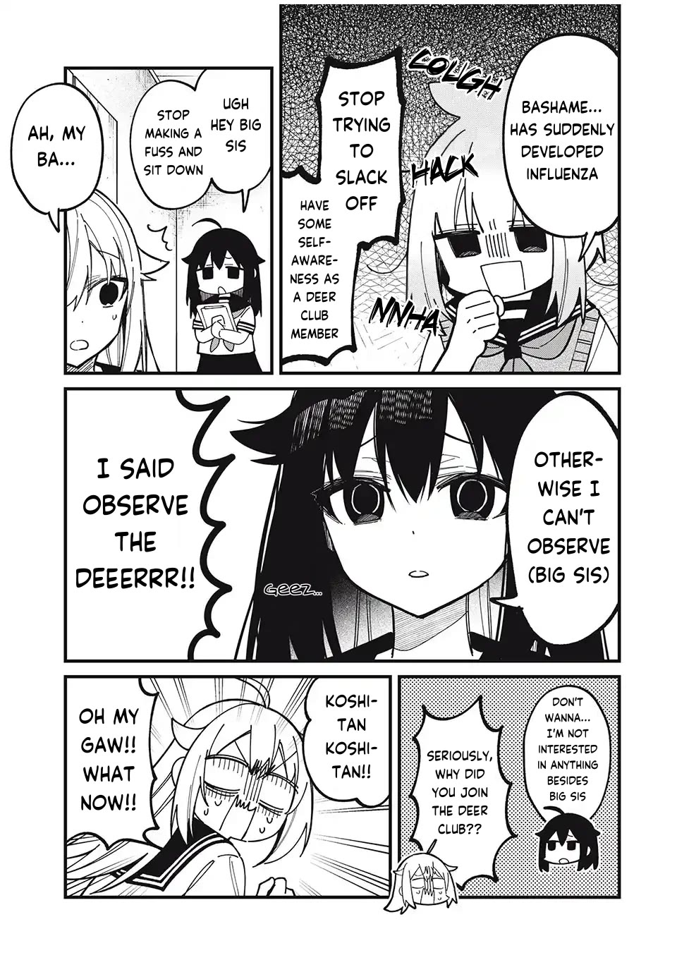 Shikanoko Nokonoko Koshitantan Chapter 40 page 11 - Chapter 40: Let's Think About The Deer Club 2
