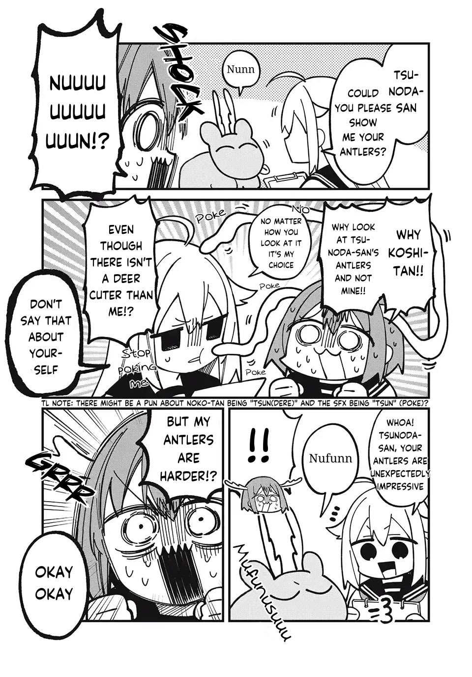 Shikanoko Nokonoko Koshitantan Chapter 40 page 13 - Chapter 40: Let's Think About The Deer Club 2