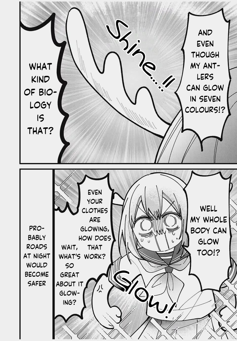 Shikanoko Nokonoko Koshitantan Chapter 40 page 14 - Chapter 40: Let's Think About The Deer Club 2