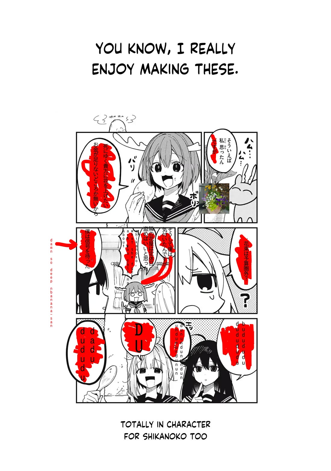 Shikanoko Nokonoko Koshitantan Chapter 40 page 21 - Chapter 40: Let's Think About The Deer Club 2