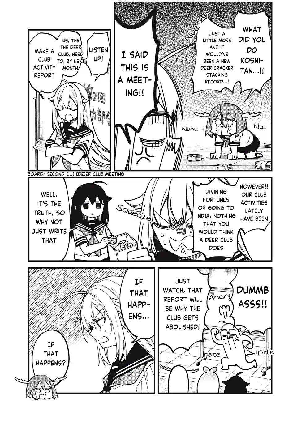 Shikanoko Nokonoko Koshitantan Chapter 40 page 5 - Chapter 40: Let's Think About The Deer Club 2