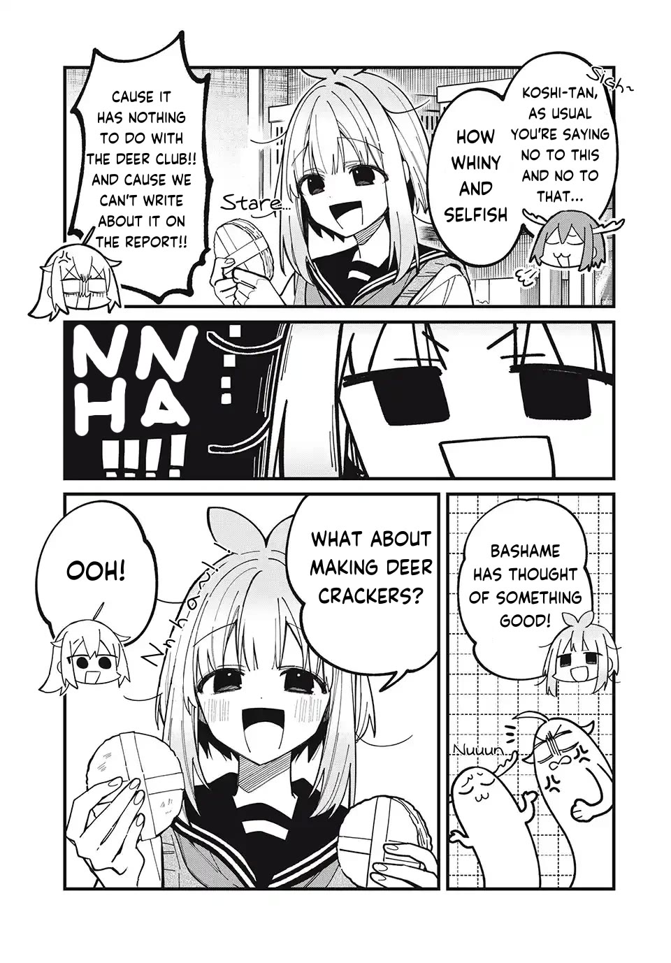 Shikanoko Nokonoko Koshitantan Chapter 40 page 7 - Chapter 40: Let's Think About The Deer Club 2