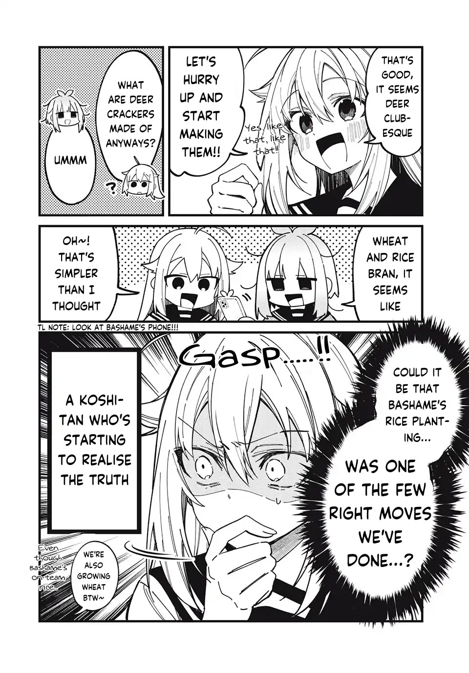 Shikanoko Nokonoko Koshitantan Chapter 40 page 8 - Chapter 40: Let's Think About The Deer Club 2
