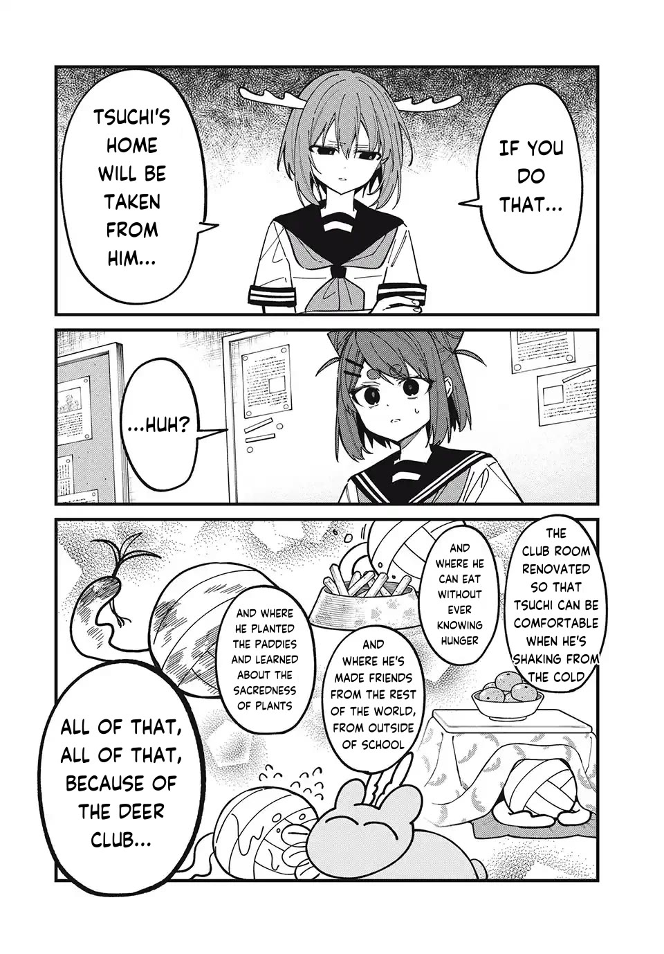 Shikanoko Nokonoko Koshitantan Chapter 41 page 12 - Chapter 41: I forgot...!!