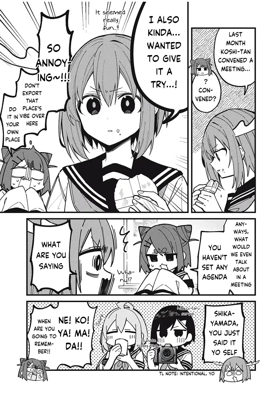 Shikanoko Nokonoko Koshitantan Chapter 41 page 5 - Chapter 41: I forgot...!!