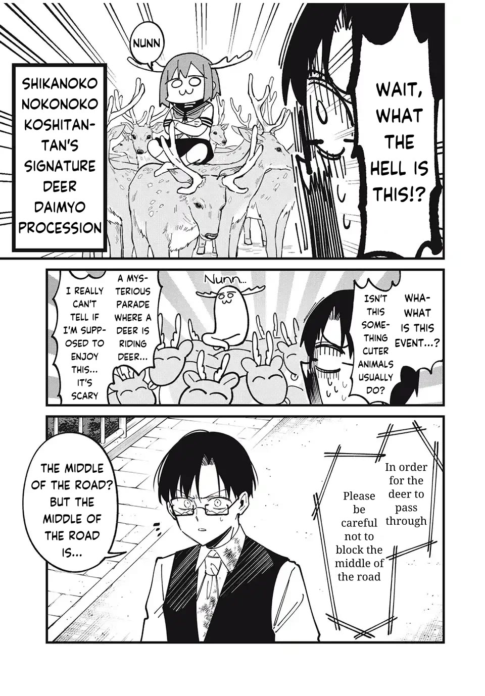 Shikanoko Nokonoko Koshitantan Chapter 42 page 11 - Chapter 42: The Melancholy of Tsubameya Yoshiharu