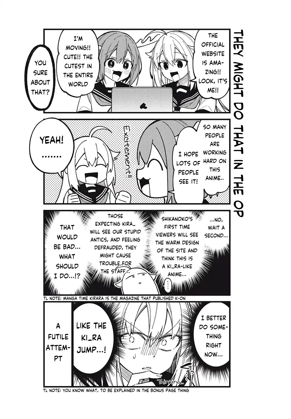 Shikanoko Nokonoko Koshitantan Chapter 43.5 page 2 - Chapter 43.5: Anime Announced!!