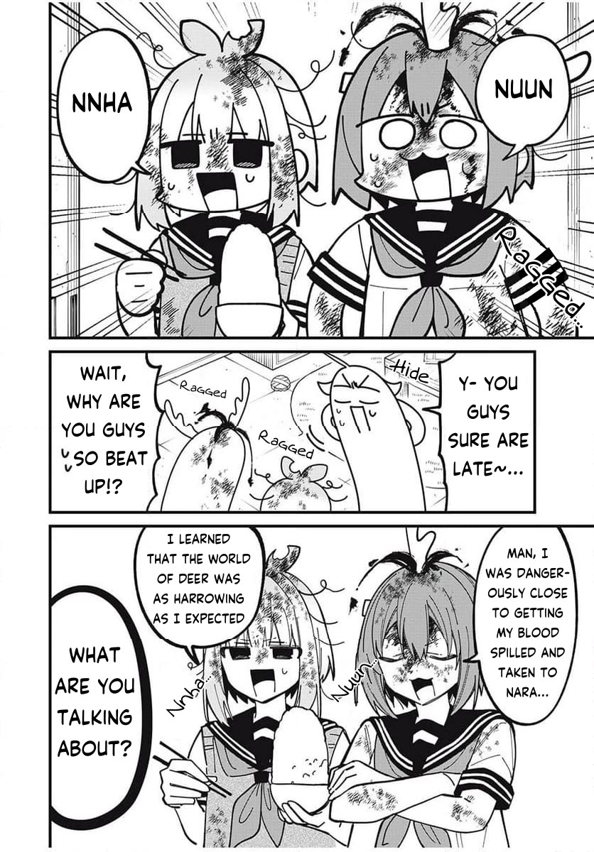 Shikanoko Nokonoko Koshitantan Chapter 43 page 18 - Chapter 43: Sincerely, to the Deers