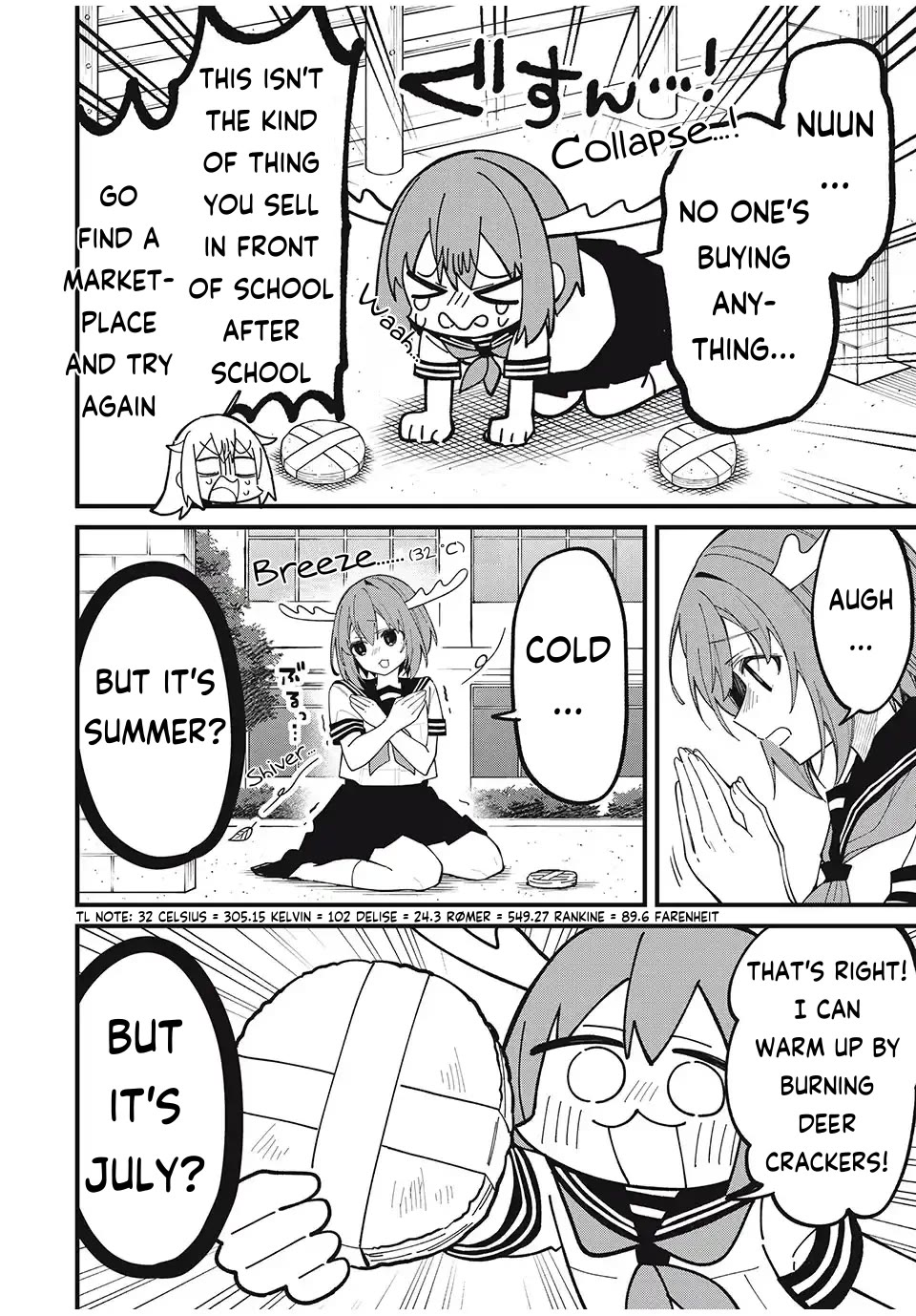 Shikanoko Nokonoko Koshitantan Chapter 44 page 12 - Chapter 44: Noko-tan's Egg