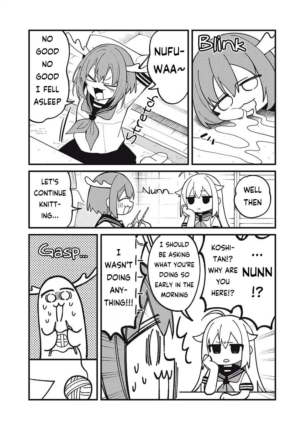 Shikanoko Nokonoko Koshitantan Chapter 44 page 17 - Chapter 44: Noko-tan's Egg