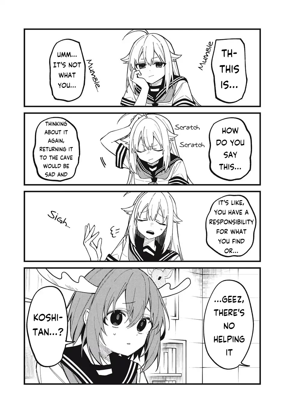 Shikanoko Nokonoko Koshitantan Chapter 44 page 18 - Chapter 44: Noko-tan's Egg