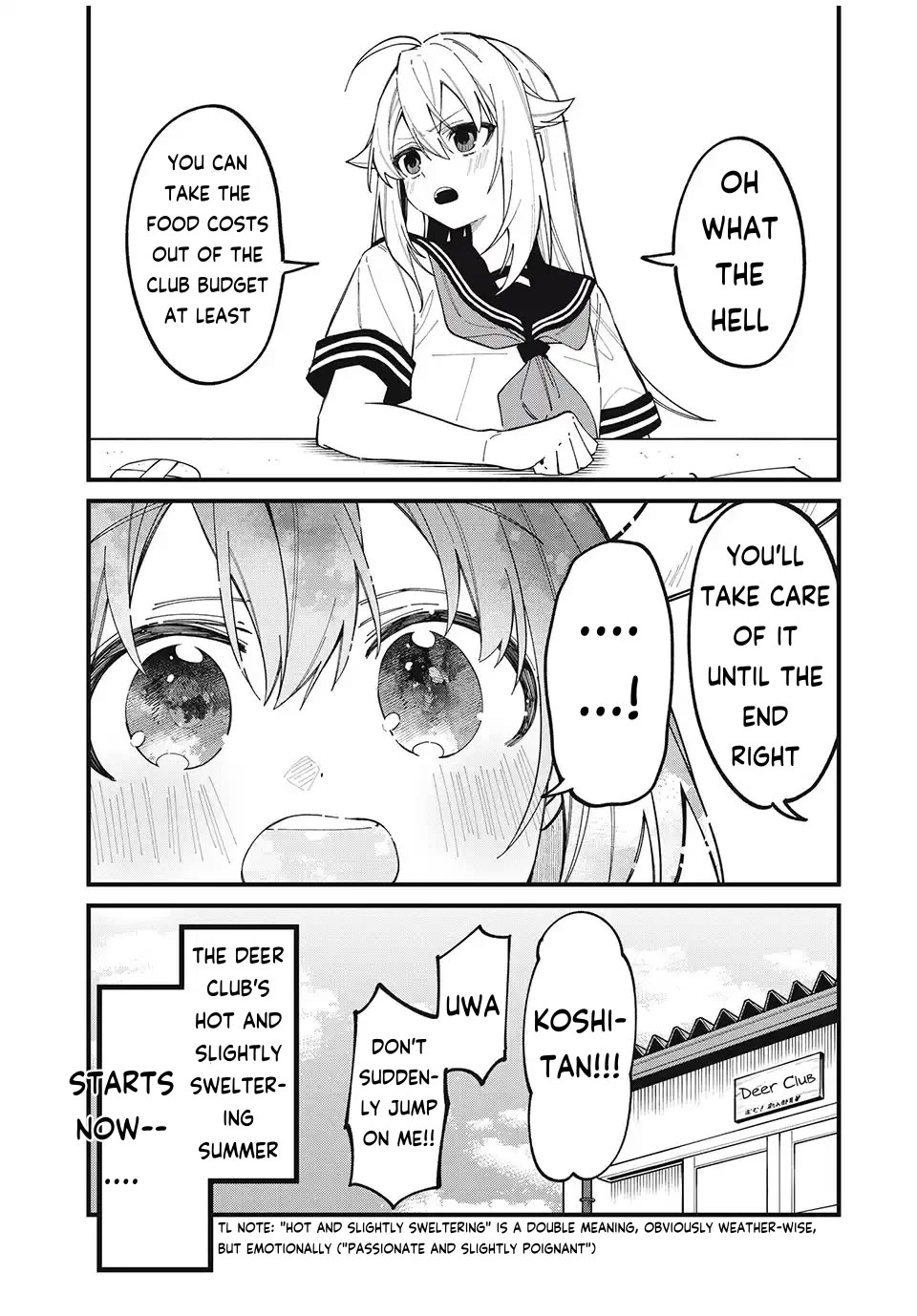 Shikanoko Nokonoko Koshitantan Chapter 44 page 19 - Chapter 44: Noko-tan's Egg