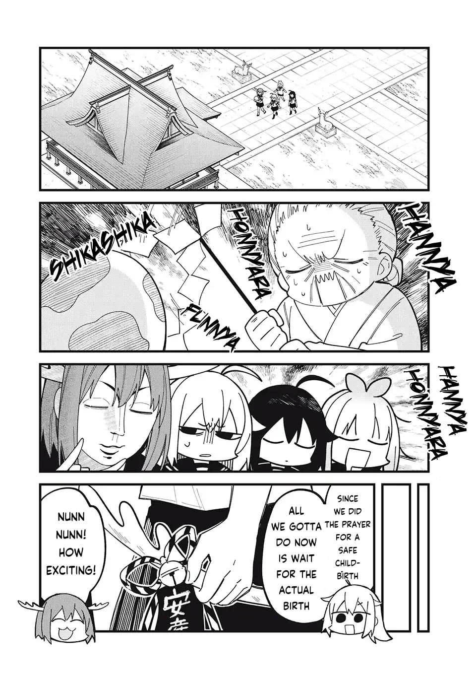 Shikanoko Nokonoko Koshitantan Chapter 45 page 10 - Chapter 45: Birth!!