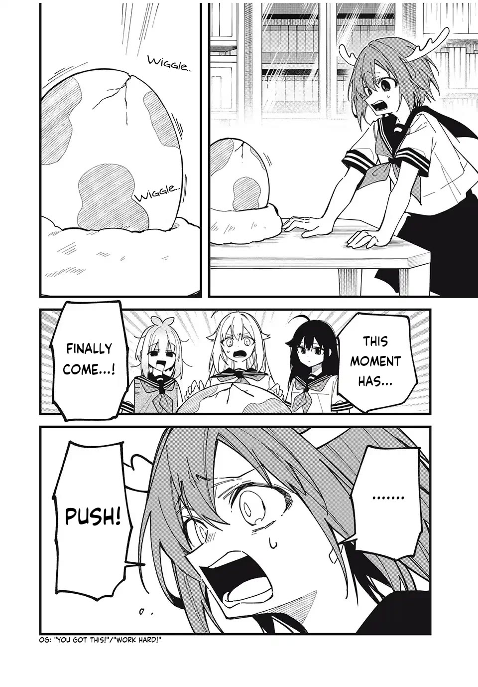Shikanoko Nokonoko Koshitantan Chapter 45 page 14 - Chapter 45: Birth!!