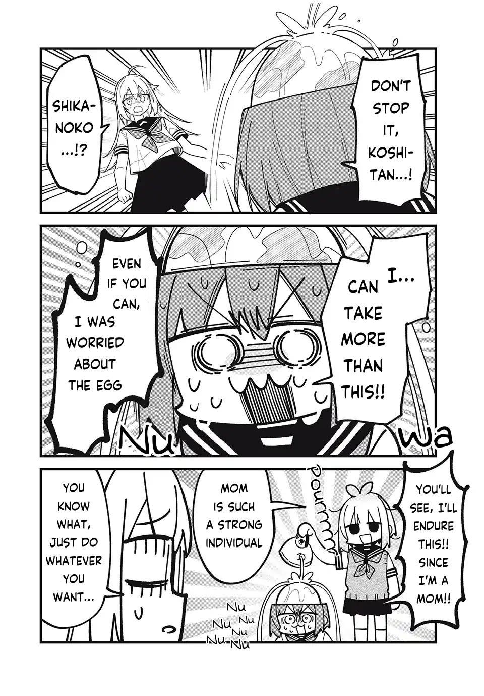 Shikanoko Nokonoko Koshitantan Chapter 45 page 4 - Chapter 45: Birth!!