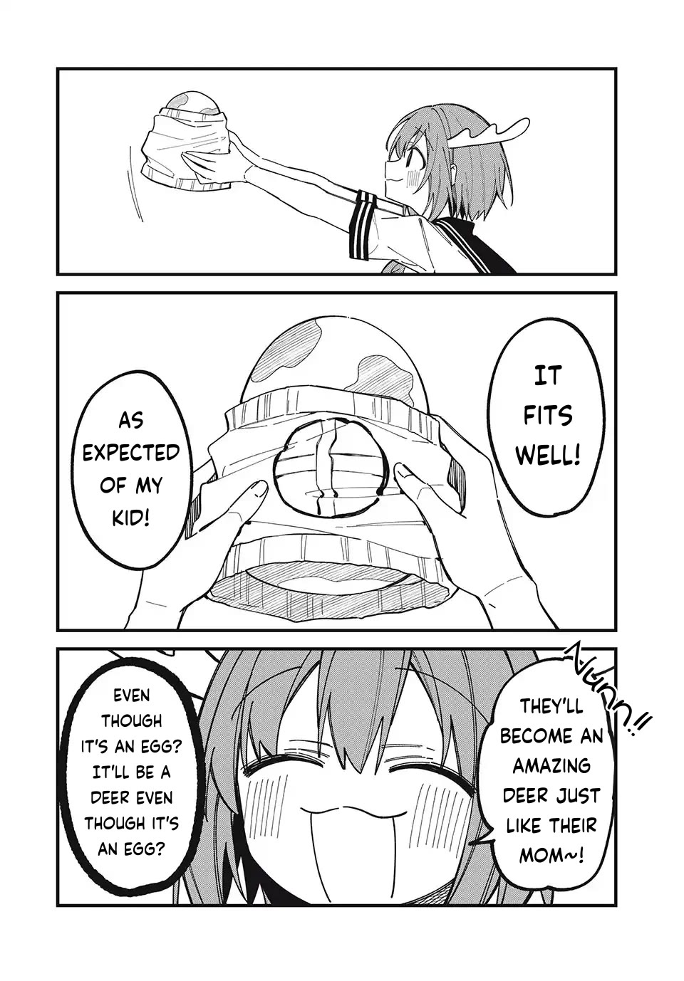 Shikanoko Nokonoko Koshitantan Chapter 45 page 8 - Chapter 45: Birth!!