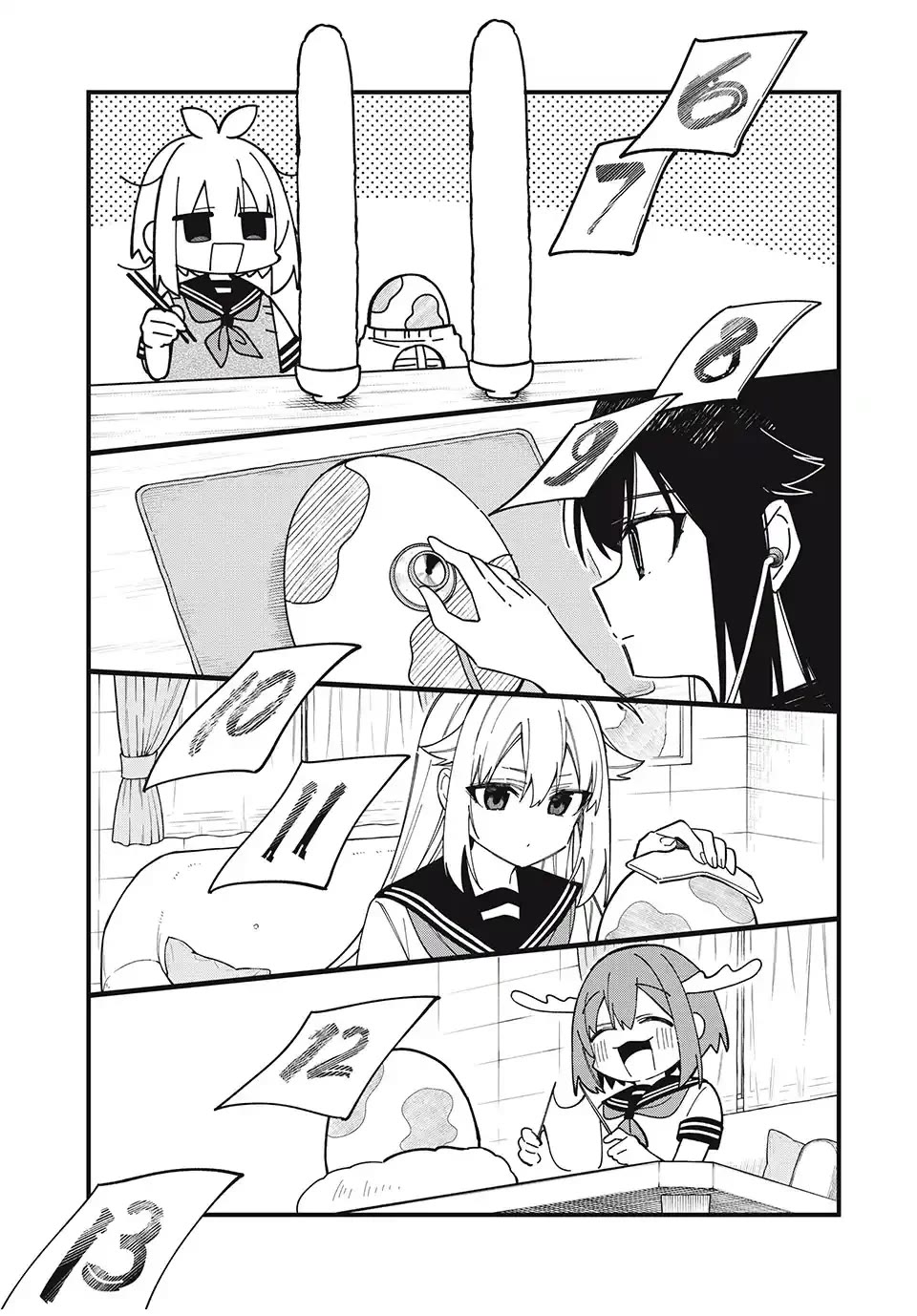 Shikanoko Nokonoko Koshitantan Chapter 45 page 9 - Chapter 45: Birth!!